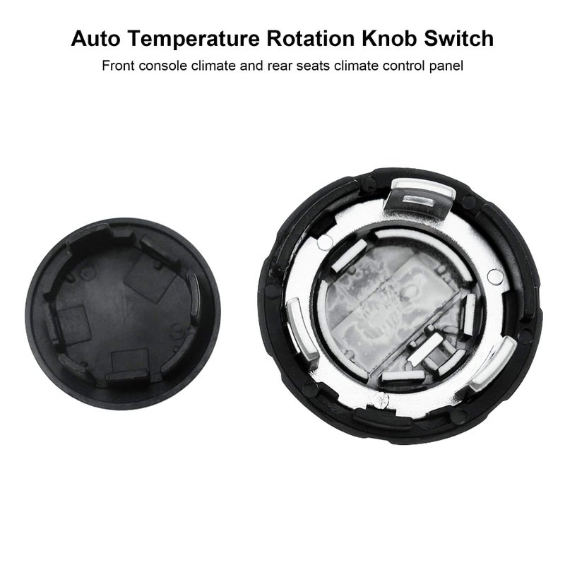YUANTUO A/C Air Conditioning Knob Control Fit for BMW 5 6 7 X5 X6 Series M5 M6 X5 X6 520i 528i 530i 535i 550i 640i 650i 730Li 740Li 750Li 760Li 61319393931 - Image 2